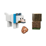 Minecraft Wolf 3.25 Craft-A-Block Action Figure Set - Radar Toys