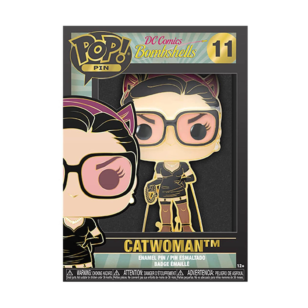 Funko DC Bombshells POP Pin Catwoman Figure