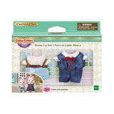 Calico Critters Navy And Light Blue Dress Up Set - Radar Toys