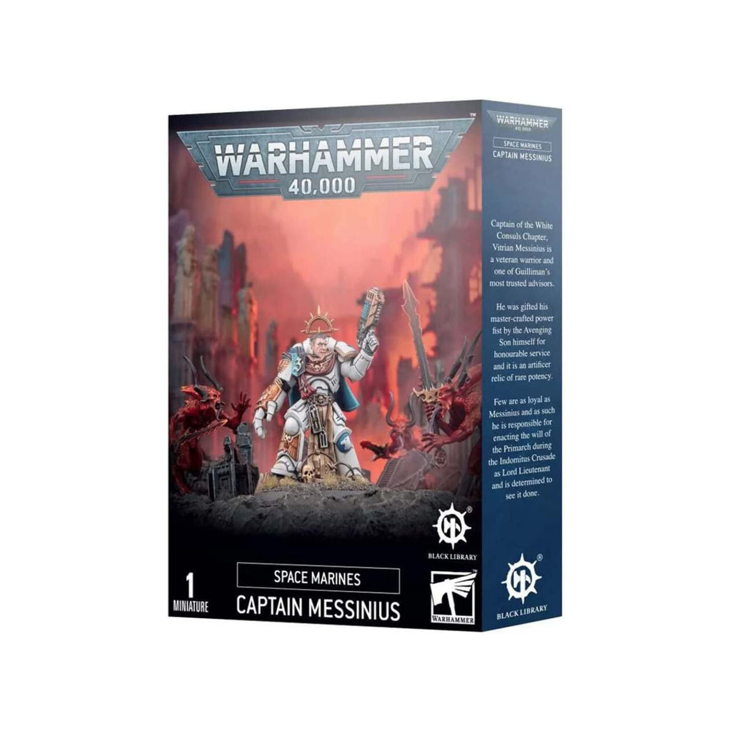 Warhammer 40,000 Space Marines Captain Messinius Building Set - Radar Toys