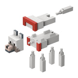 Minecraft Fusion Figure Wolf 7 Inch Action Figure Set - Radar Toys