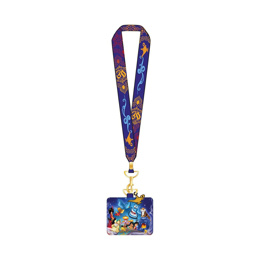Loungefly Disney Aladdin 30th Anniversary Lanyard With Cardholder