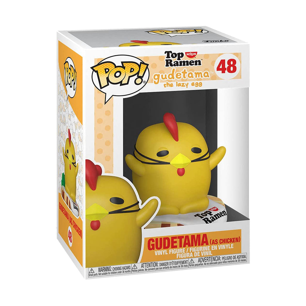 Funko Sanrio GudeXNissin POP Chicken Gudetama Vinyl Figure