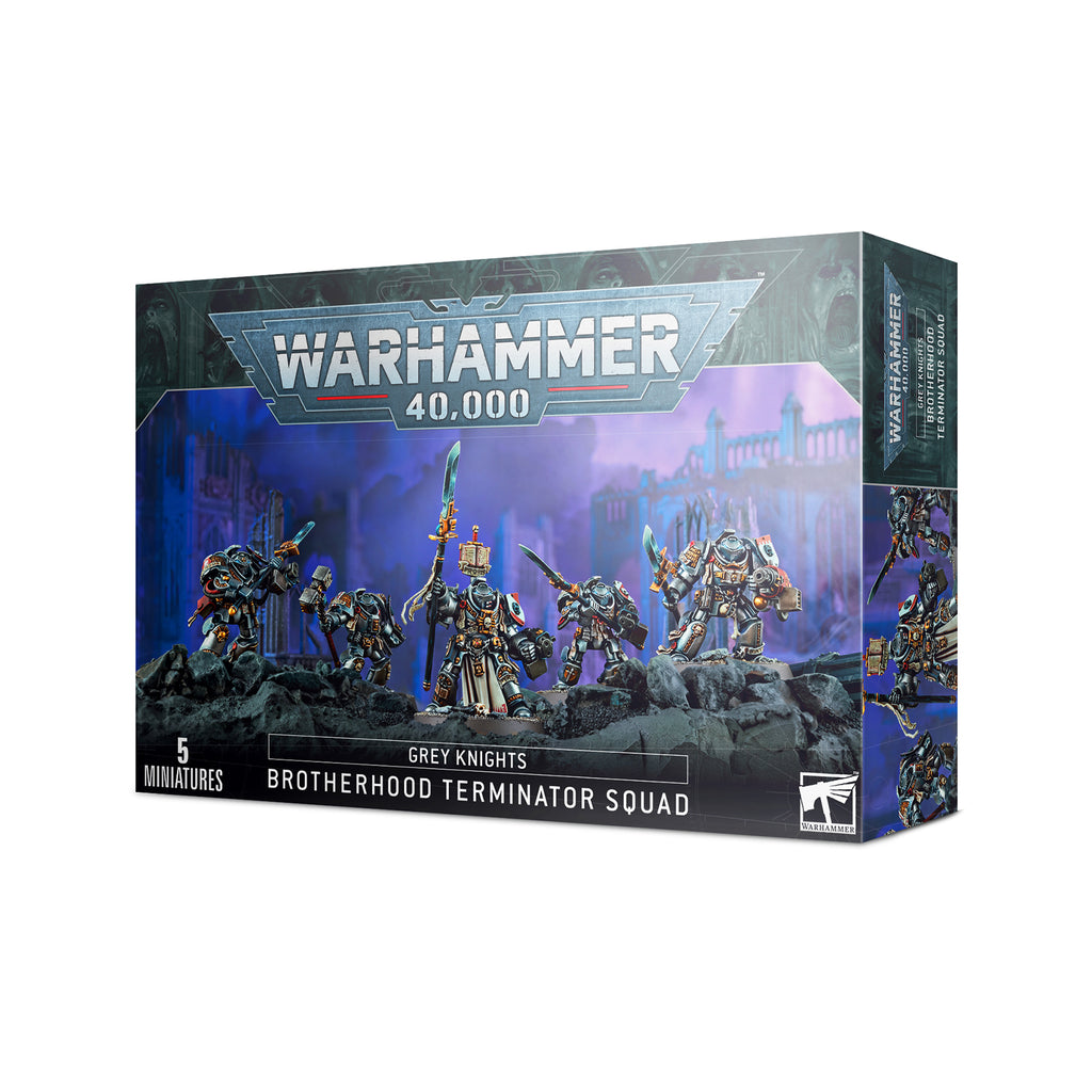Warhammer 40,000 Grey Knights Brotherhood Terminator Squad Set