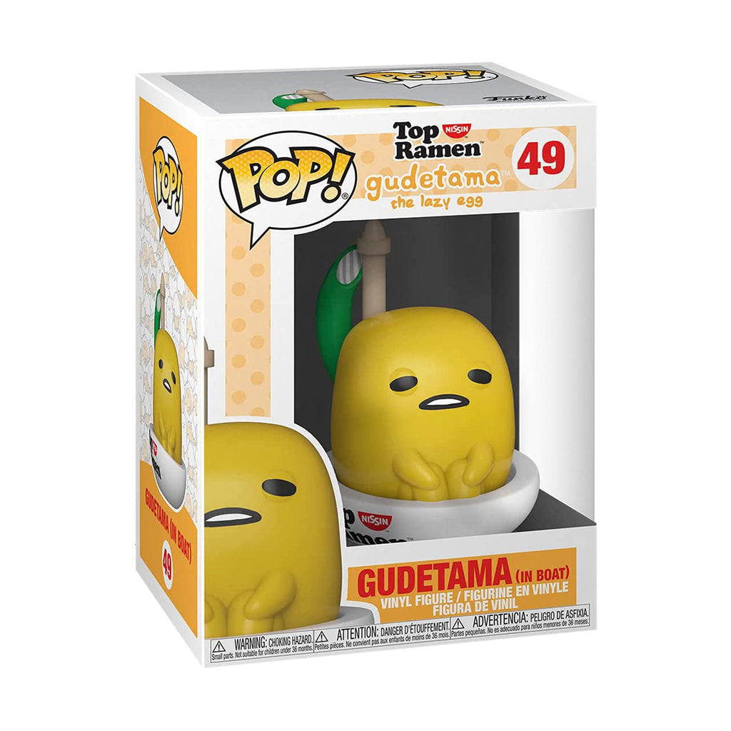 Funko Sanrio GudeXNissin POP Gudetama In Boat Vinyl Figure