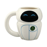 Bioworld Wall-E And Eve Ceramic Mug Set - Radar Toys