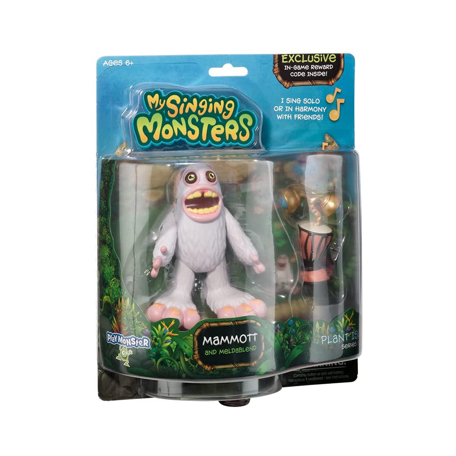 my singing monsters mammot Playmonster My Singing Monster Mammott Meldablend Figure