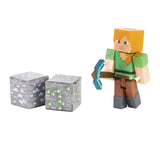 Minecraft Alex 3.25 Craft-A-Block Action Figure Set - Radar Toys