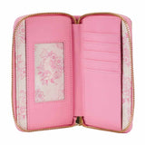 Loungefly Disney Princess Tattoo All Over Print Zip Around Wallet - Radar Toys