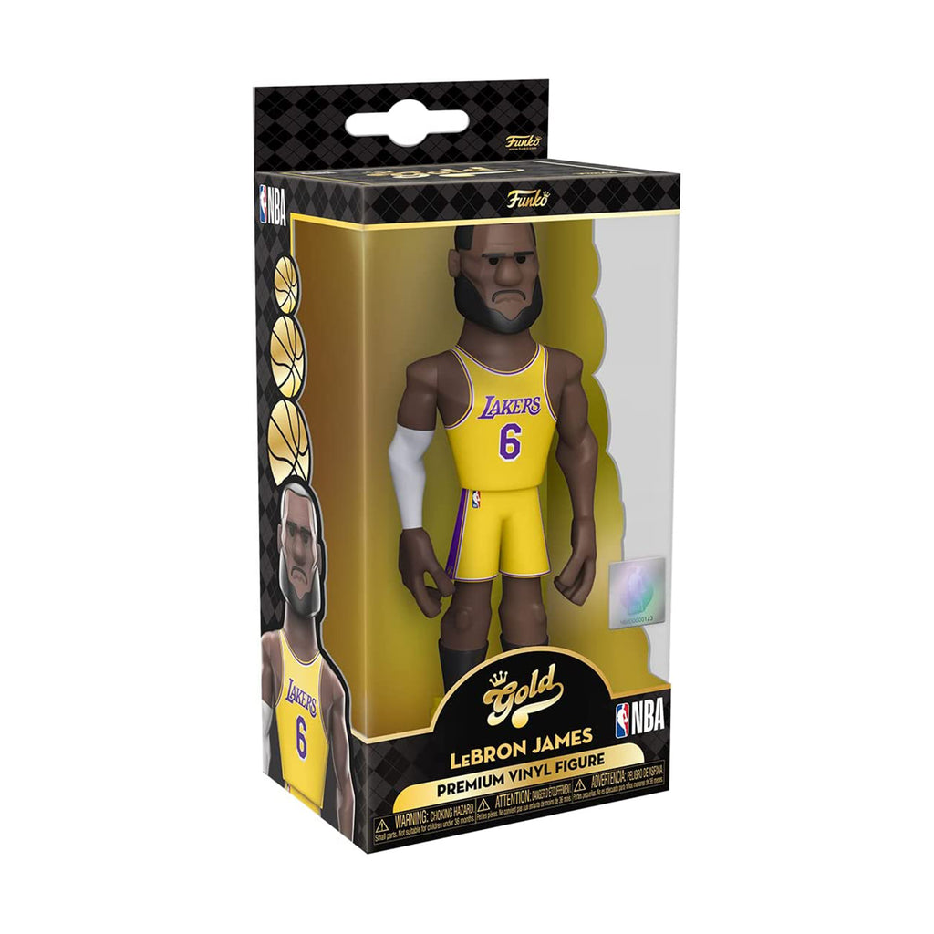 Funko Gold NBA L.A. Lakers LeBron James 5 Inch Vinyl Figure