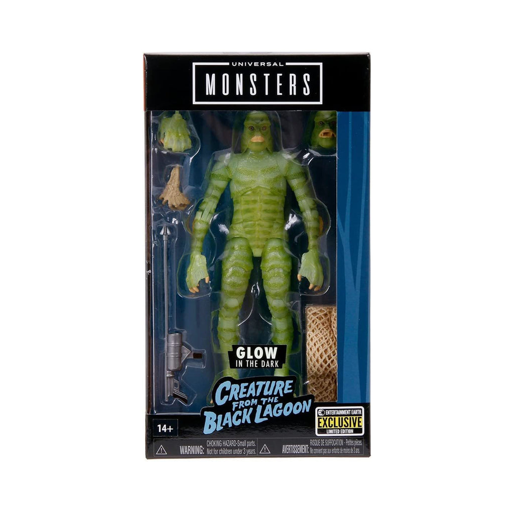 Jada Toys Universal Monsters Exclusive Glow Black Lagoon Creature Figure