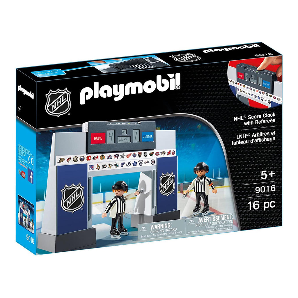 Playmobil NHL Score Clock With Referees Set 9016
