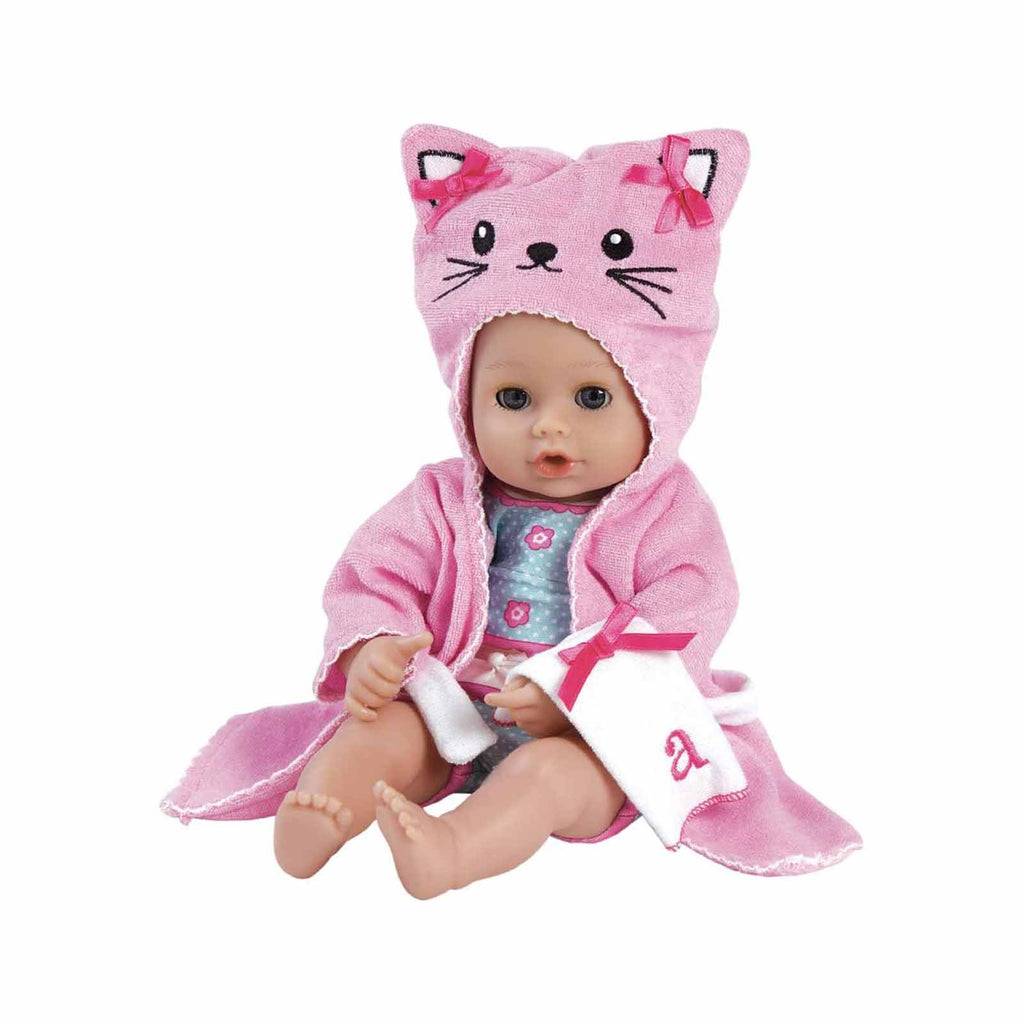 Adora Bath Time Baby Kitty Baby Doll - Radar Toys