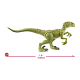 Jurassic World Camp Cretaceous Savage Strike Velociraptor Green Figure - Radar Toys