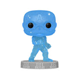 Funko Avengers POP Captain America Blue Artist Series Vinyl Figure - Radar Toys