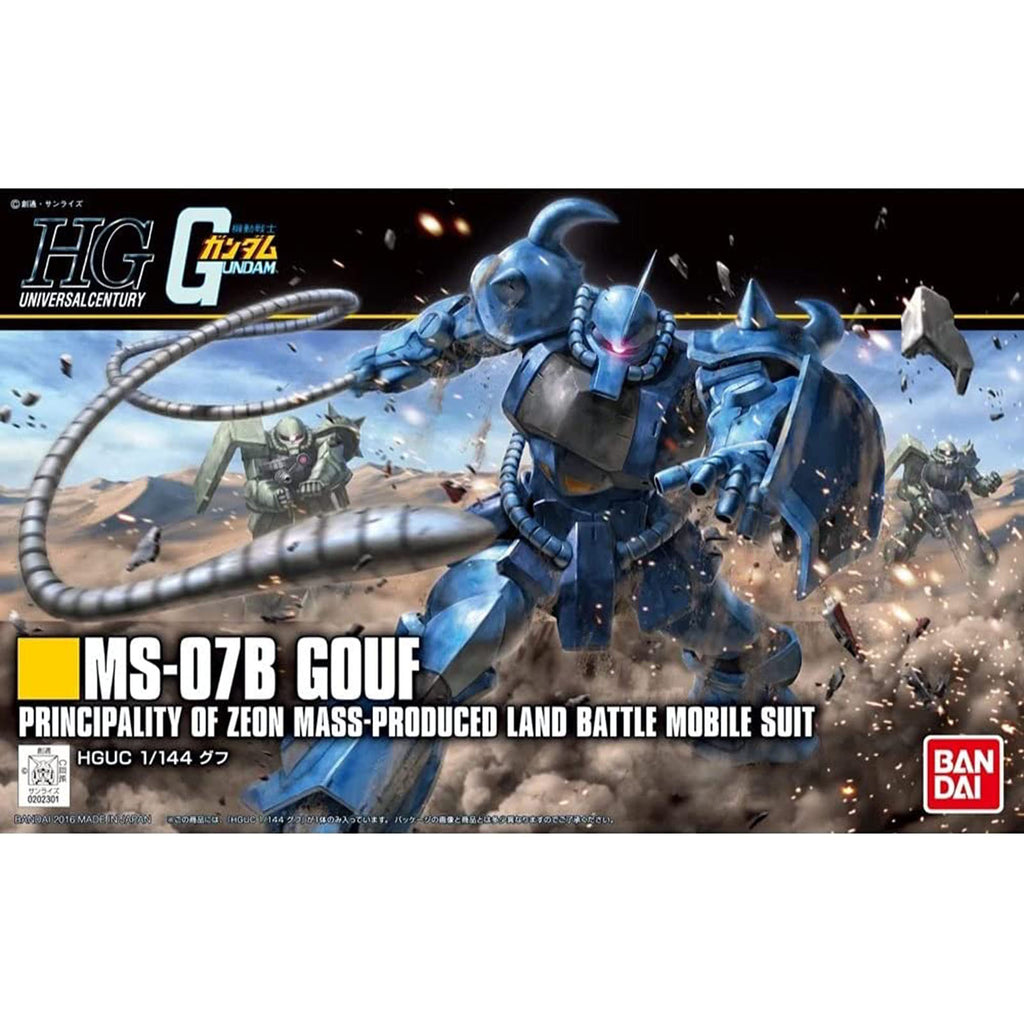 Bandai Gundam MS-07B Gouf HG Model Kit - Radar Toys