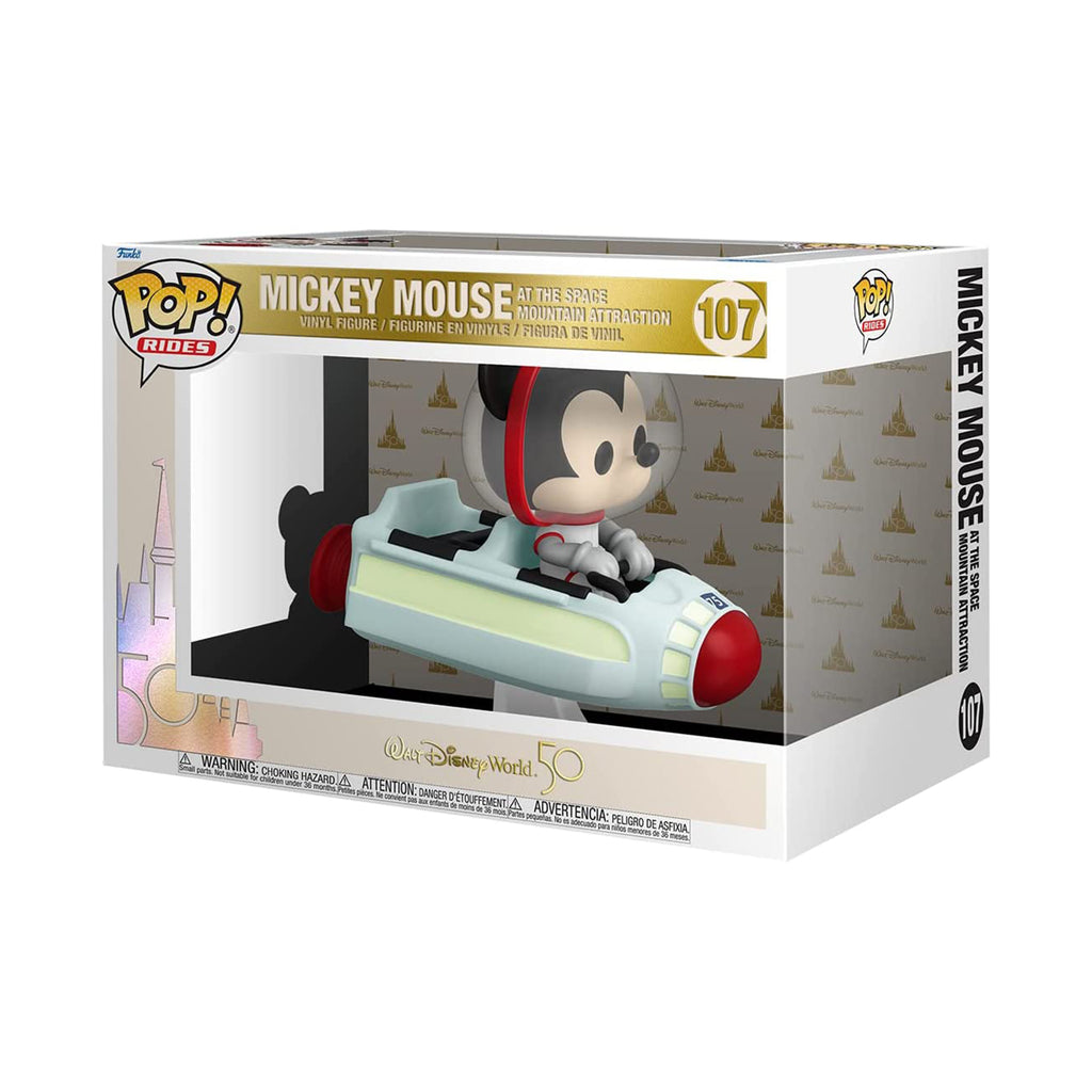 Funko Disney POP Rides Mickey Mouse At Space Mountain Attraction Set