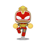 Funko Marvel Holiday POP Gingerbread Captain Marvel Vinyl Figure - Radar Toys