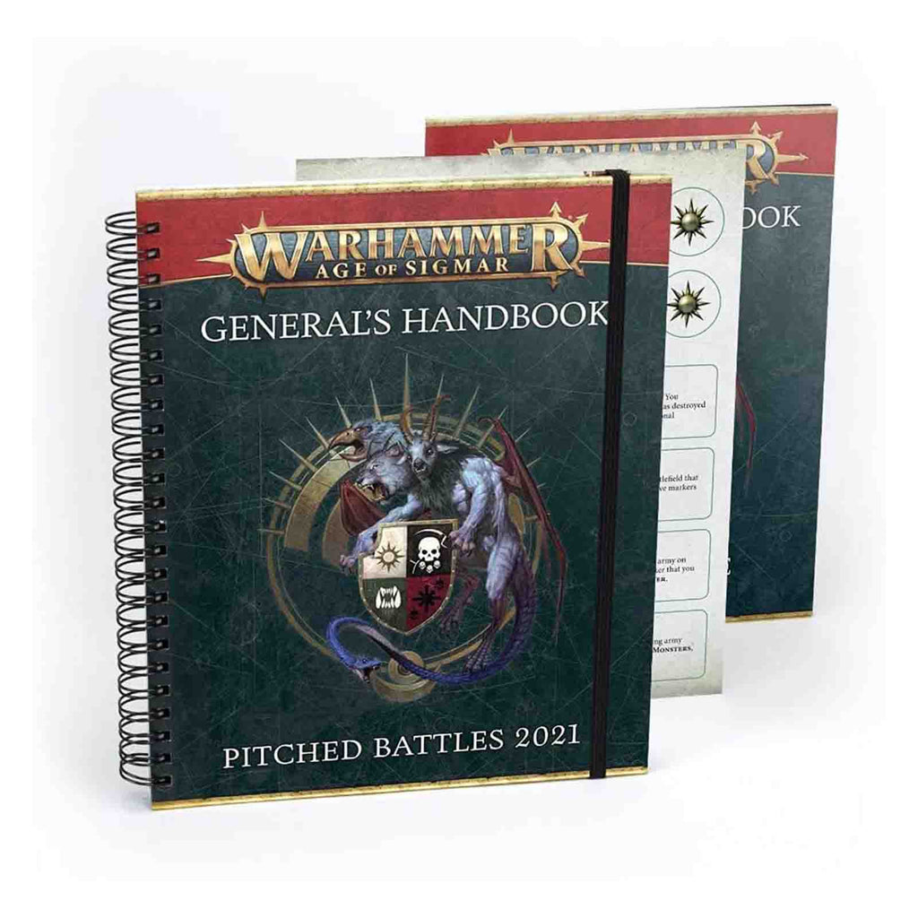 Warhammer Age Of Sigmar General's Handbook Pitched Battles 2021 Book