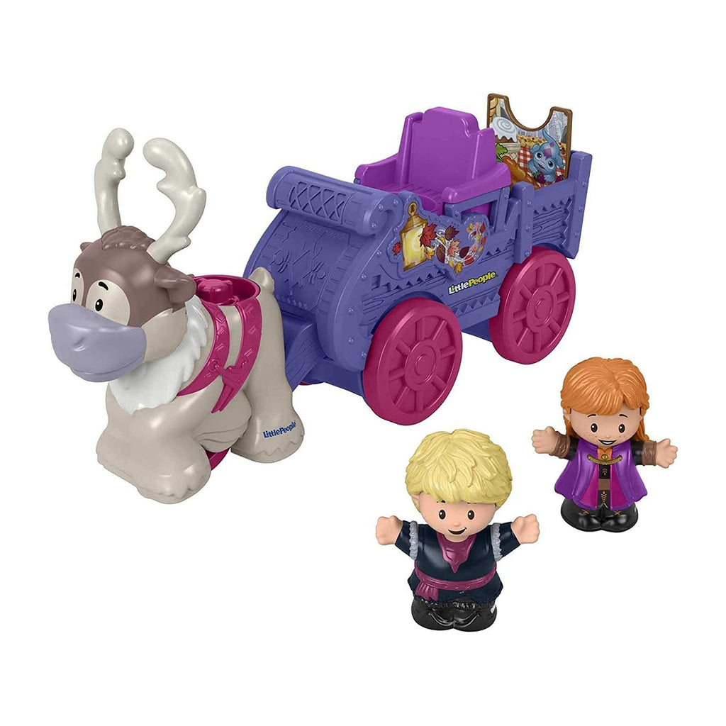 Fisher Price Little People Disney Frozen II Kristoff's Sleigh Figure Set