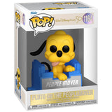 Funko Disney 50th Anniversary POP Pluto On The People Mover Vinyl Figure - Radar Toys