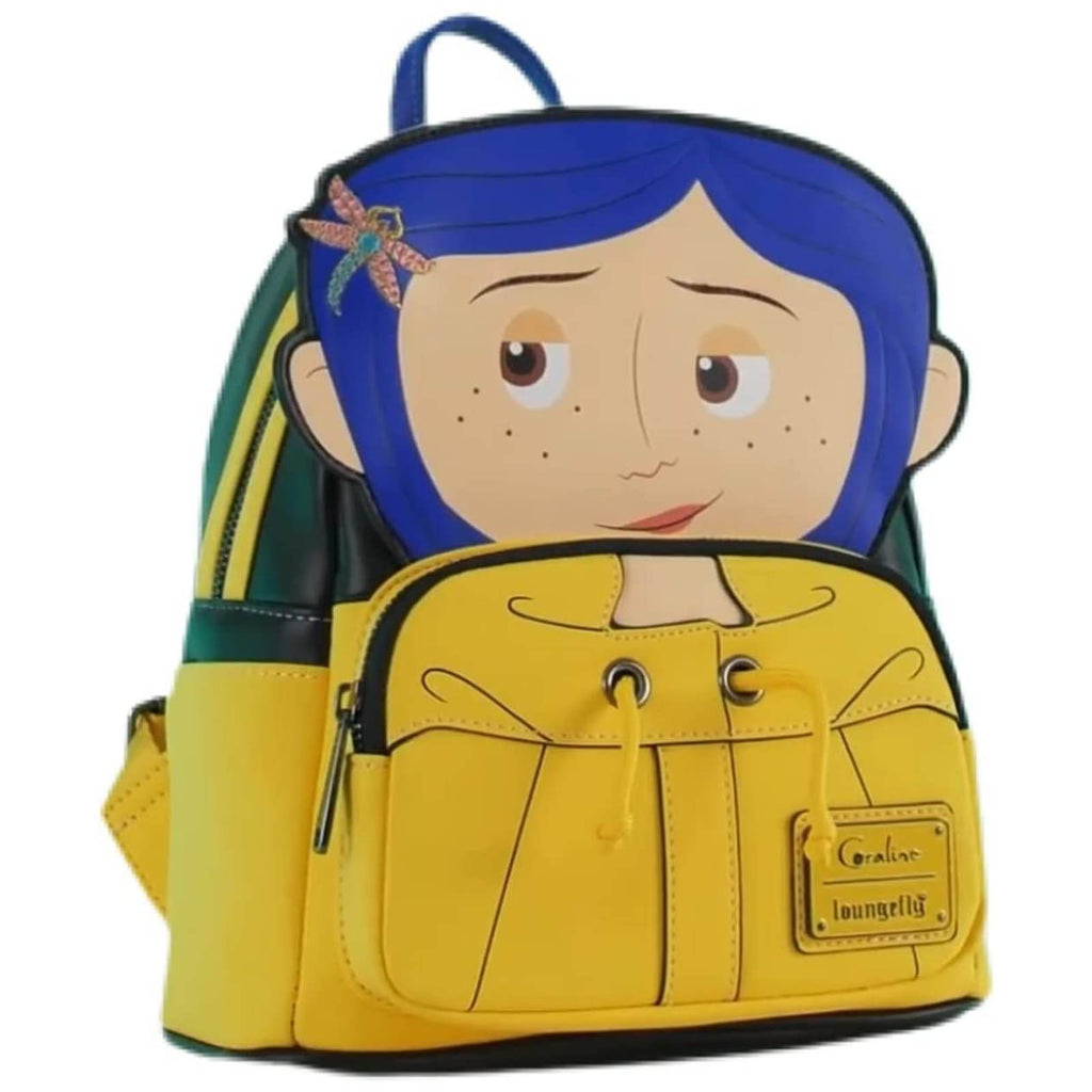Loungefly Laika Coraline Rain Coat Cosplay Mini Backpack