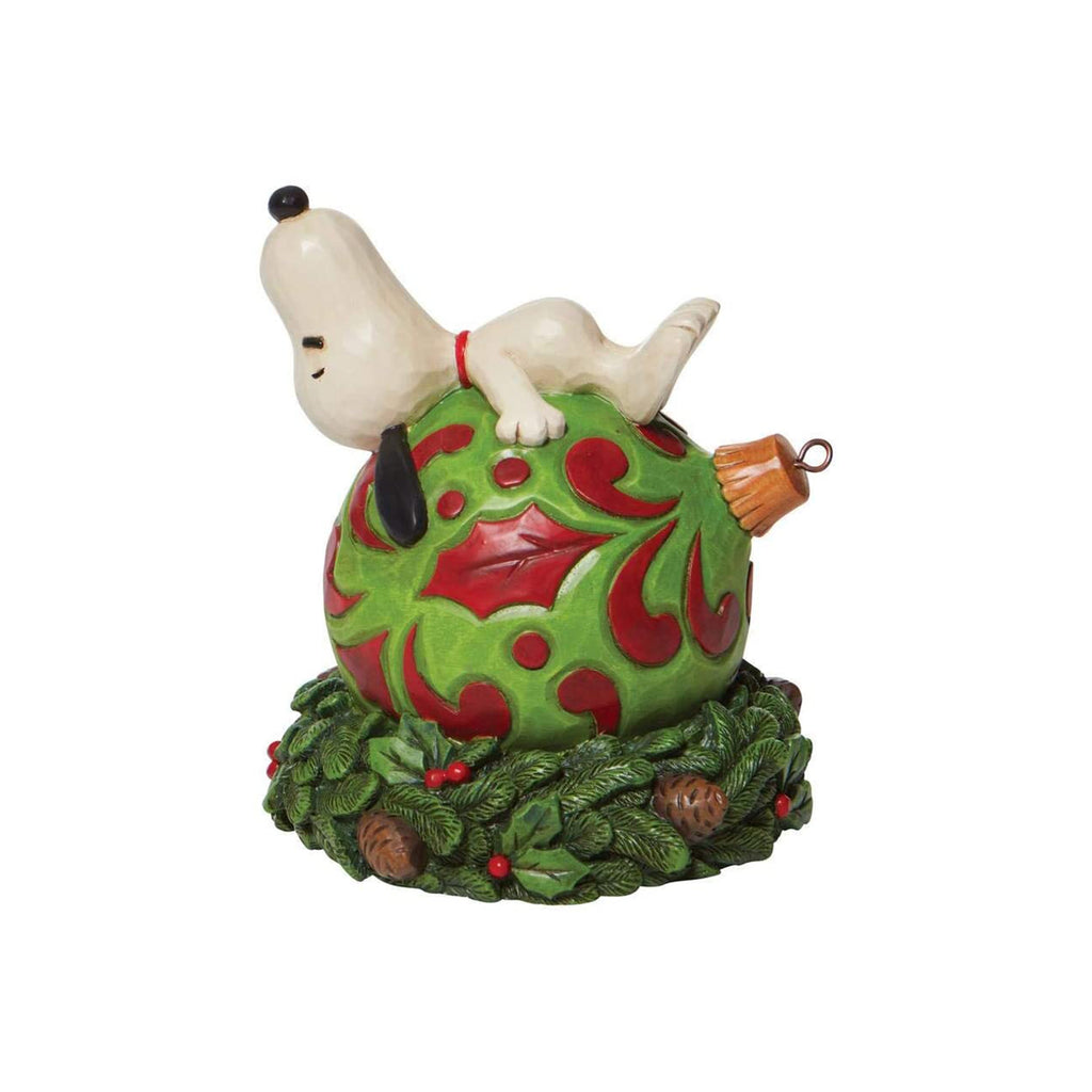 Enesco Jim Shore Peanuts Snoopy Hanging Around Figurine