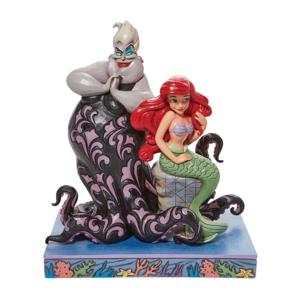 Enesco Disney Little Mermaid Ariel Ursula Wicked And Wishful Set - Radar Toys