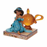 Enesco Disney Traditions Jasmine And Lamp Arabian Wishes Figure - Radar Toys