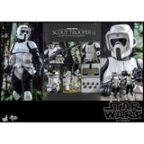 Hot Toys Star Wars Return Of The Jedi Scout Trooper Sixth Scale Figure - Radar Toys