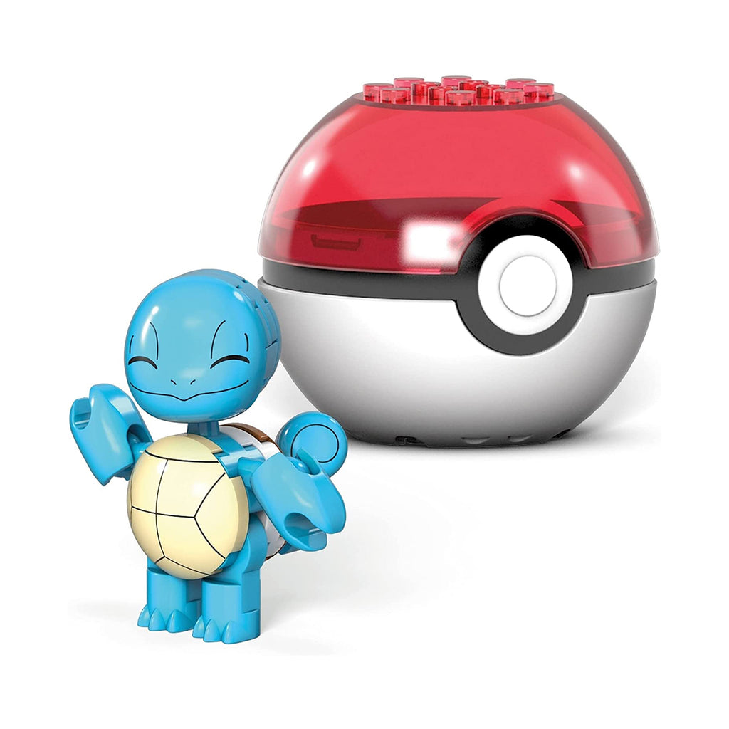 Mega Construx Pokemon Squirtle Poke Ball Building Set