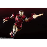 Bandai Marvel Avengers Iron Man Mark 6 Battle Damage Edition Battle Of New York SHFiguarts Figure - Radar Toys