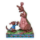 Enesco Disney Traditions Winnie The Pooh The Sweetest Gifts Roo Kanga Flowers Figurine - Radar Toys