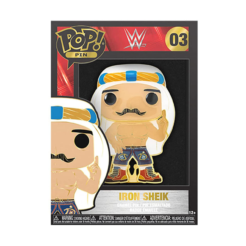 Funko WWE POP Pin Iron Sheik Figure - Radar Toys