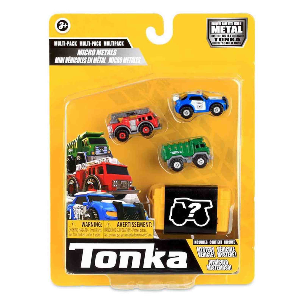 Schylling Tonka City Fleet 3 Pack Vehicles