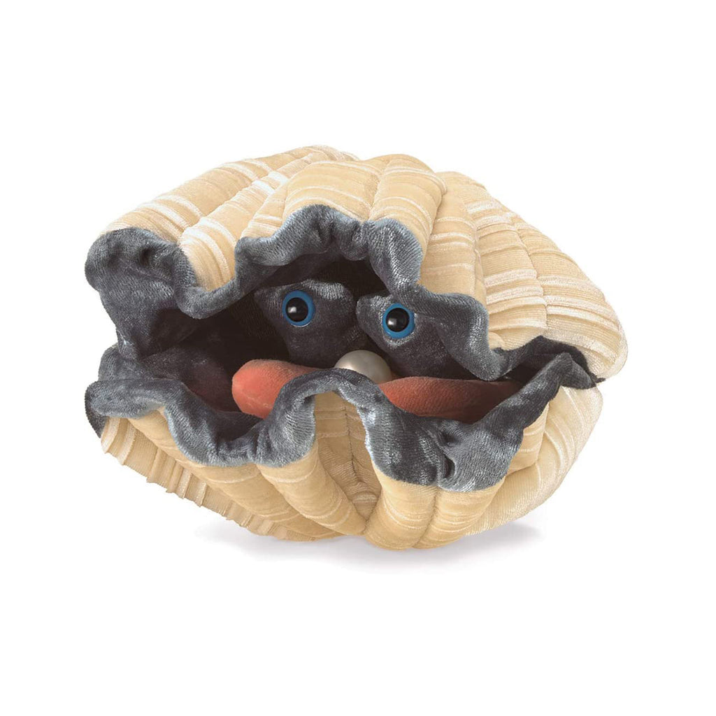 Folkmanis Giant Clam Puppet Plush Figure - Radar Toys