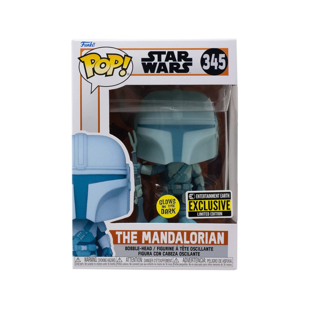 Funko Star Wars EE Exclusive POP Mandalorian Hologram Figure