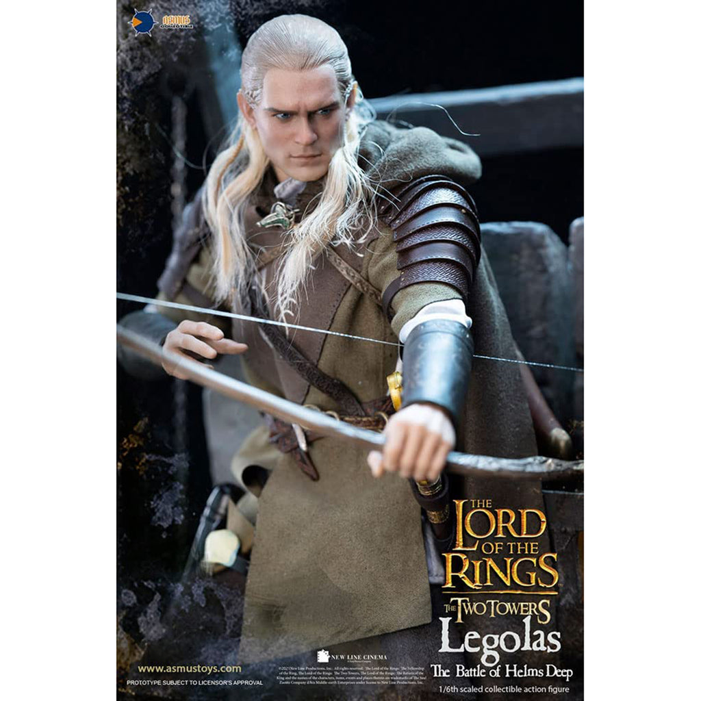 Asmus Lord Of the Rings Legolas Helms Deep 12 Inch Action Figure