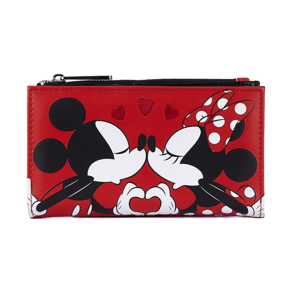 Loungefly Disney Mickey And Minnie Valentines Flap Wallet