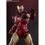 Bandai Marvel Avengers Iron Man Mark 6 Battle Damage Edition Battle Of New York SHFiguarts Figure - Radar Toys