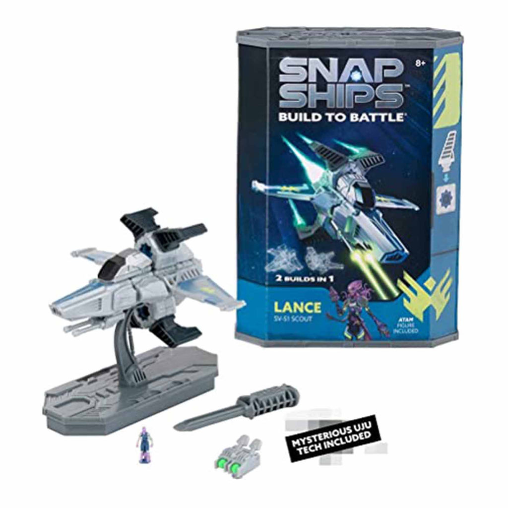 Snap Ships Lance SV-51 Scout 2-In-1 Building Set
