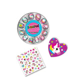 Hot Focus Scented Stylin' Press On Nails Unicorn Set - Radar Toys