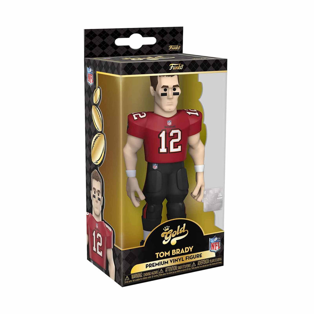 Funko NFL Buccaneers Gold Tom Brady Vinyl Figure
