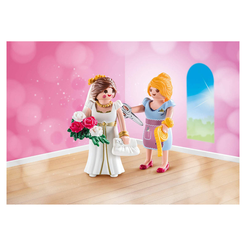 Playmobil Princess and Tailor Duo Pack Building Set 70275 - Radar Toys