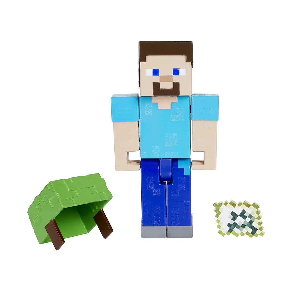 Minecraft Underwater Steve 3.25 Craft-A-Block Action Figure Set - Radar Toys