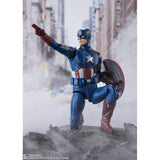 Bandai Marvel Avengers Captain America Avengers Assemble Edition Battle Of New York SHFiguarts Figure - Radar Toys