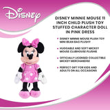 Just Play Disney Minnie Mouse Pink Dress 11 Inch Plush - Radar Toys