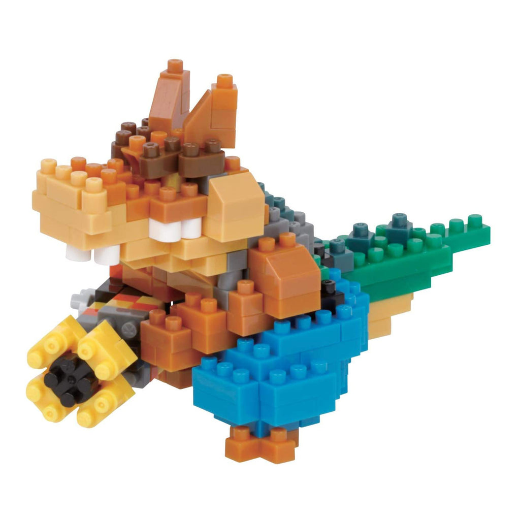 Nanoblock Crash Bandicoot Dingodile Building Set - Radar Toys