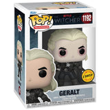 Funko The Witcher POP Geralt Vinyl Figure CHASE VERSION - Radar Toys