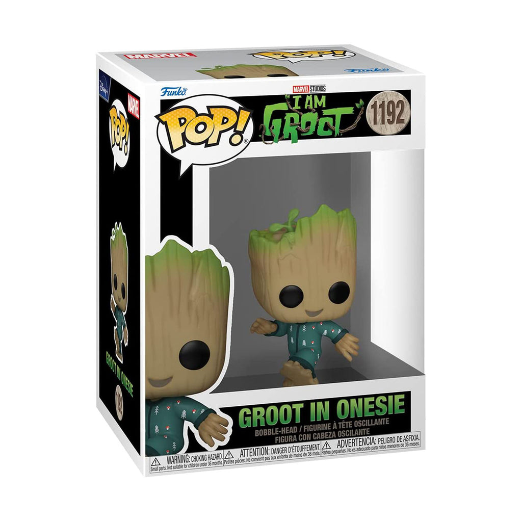 Funko Marvel I Am Groot POP Groot In Onesie Vinyl Figure - Radar Toys